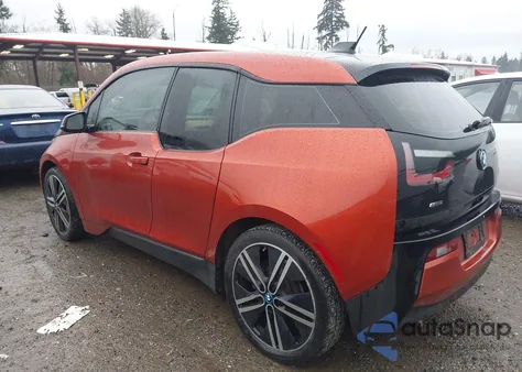 2014 BMW I3 Base W/Range Extender z USA, uszkodzony, nr VIN WBY1Z4C55EV277793